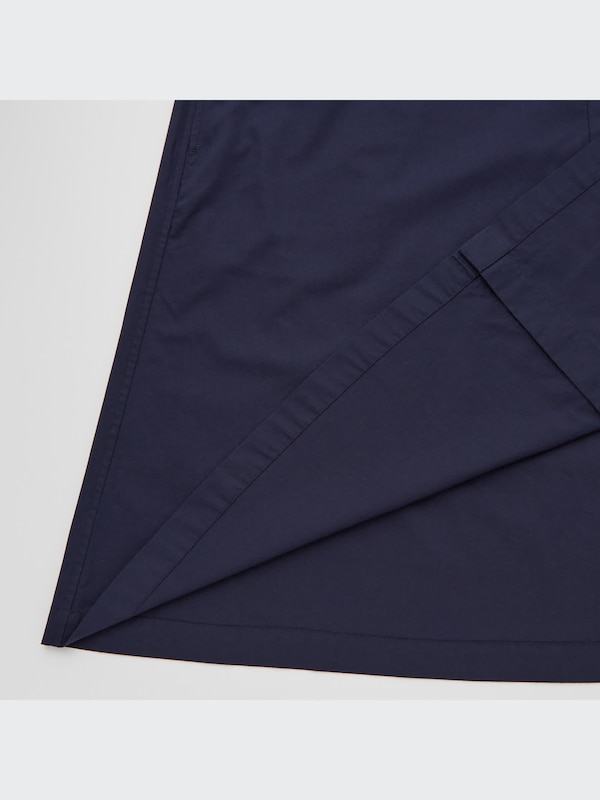 COTTON A-LINE SHIRT DRESS