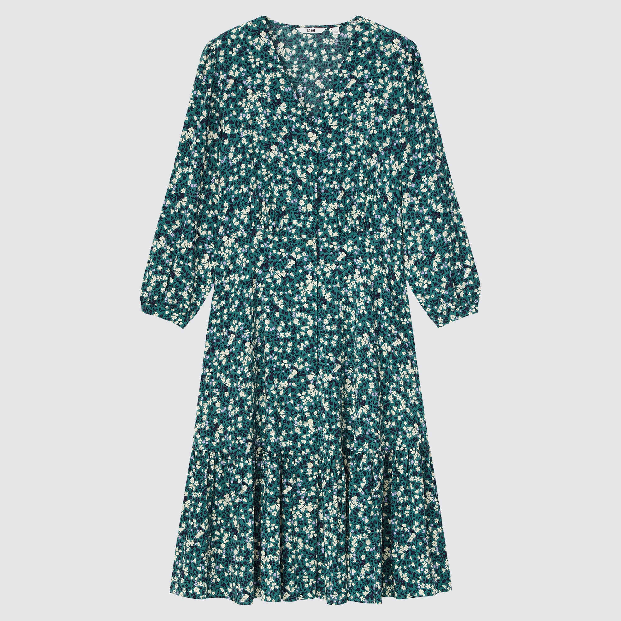 UNIQLO Souffle Yarn Turtleneck LongSleeve Dress StyleHint