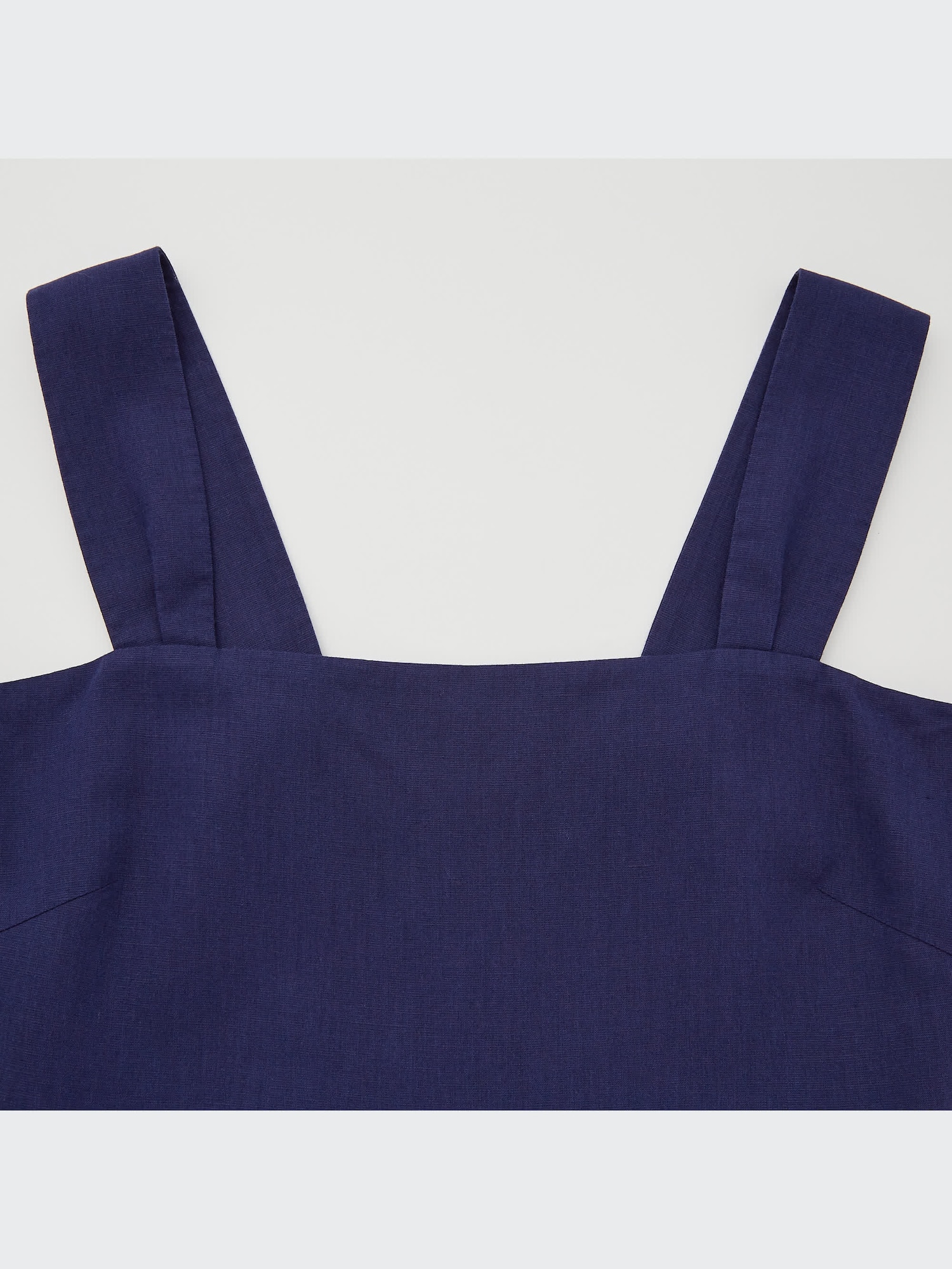 Linen-Blend Shirred Sleeveless Dress | UNIQLO US