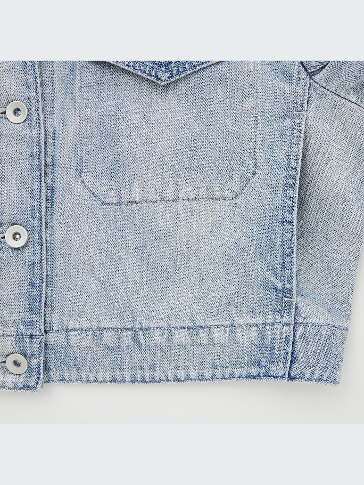Denim Cropped Jacket | UNIQLO US