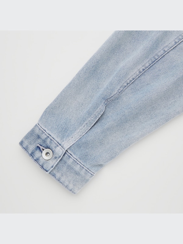 Denim Cropped Jacket