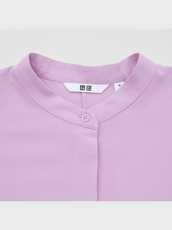 BLOUSE EN RAYONNE À MANCHES DOLMAN