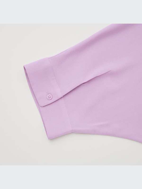 BLOUSE EN RAYONNE À MANCHES DOLMAN