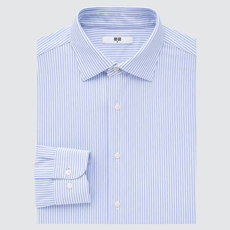 Men Non-Iron Jersey Striped Shirt (Semi-Cutaway Collar)