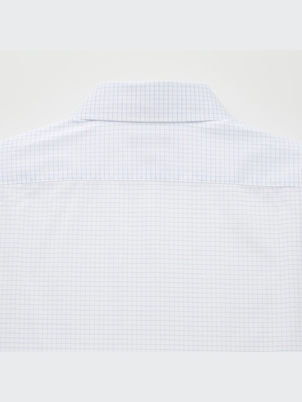 Easy Care Checked Stretch Slim-Fit Long-Sleeve Shirt