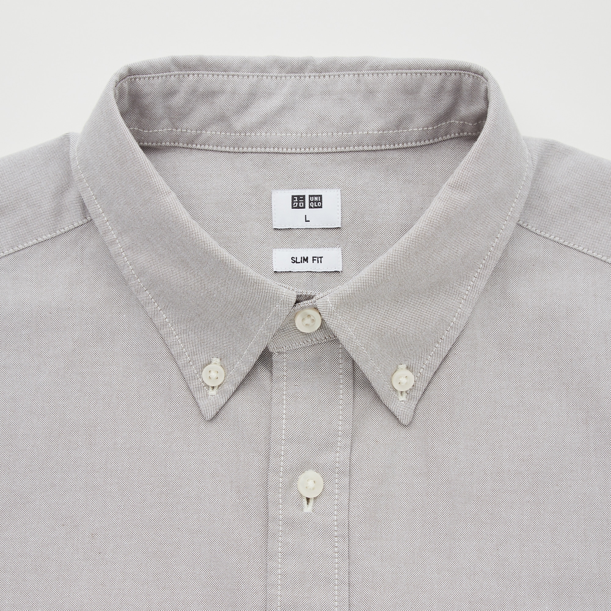 Uniqlo oxford button on sale down