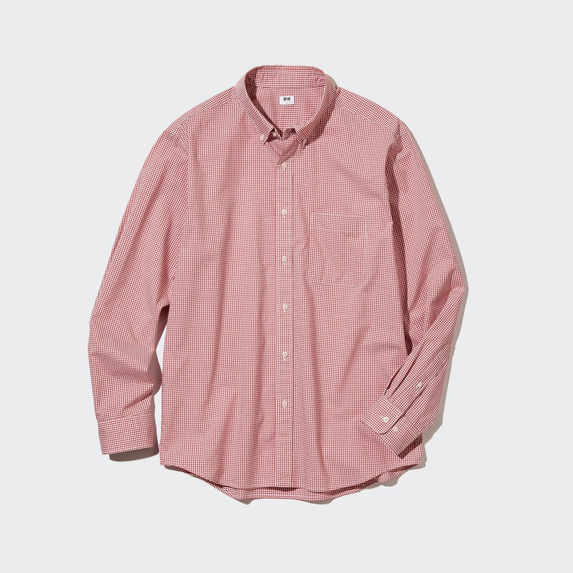 uniqlo grandad collar shirt