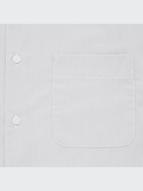 EXTRA FINE COTTON STAND COLLAR LONG SLEEVE SHIRT