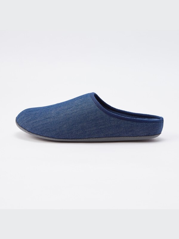 WASHABLE DENIM-LIKE ROOM SHOES