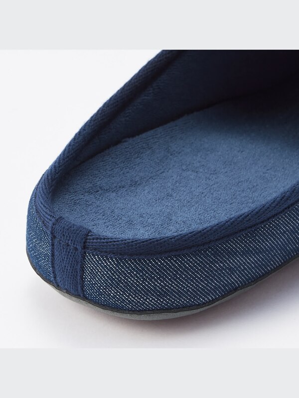 WASHABLE DENIM-LIKE ROOM SHOES