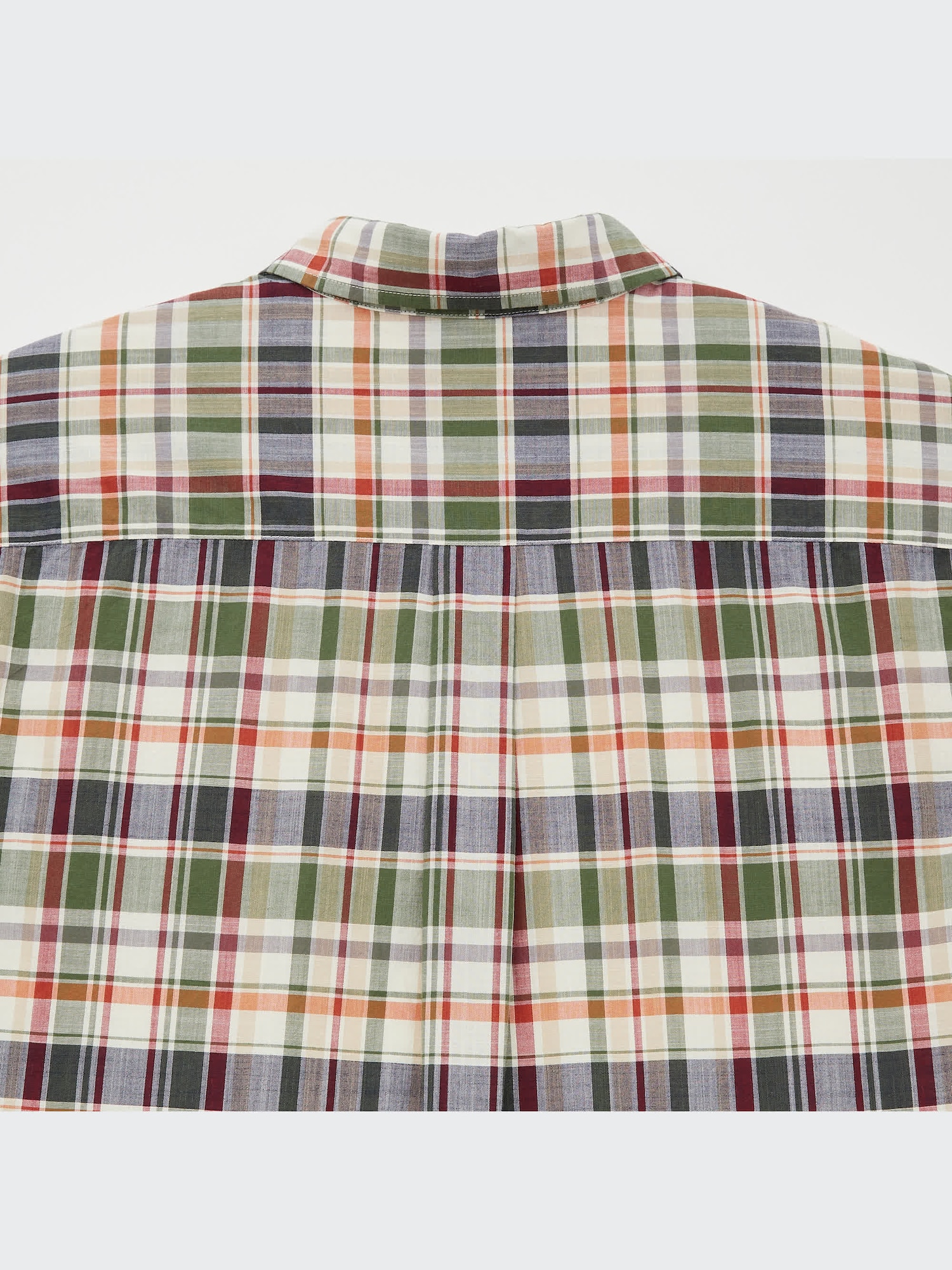 Madras Plaid Short-Sleeve Shirt | UNIQLO US