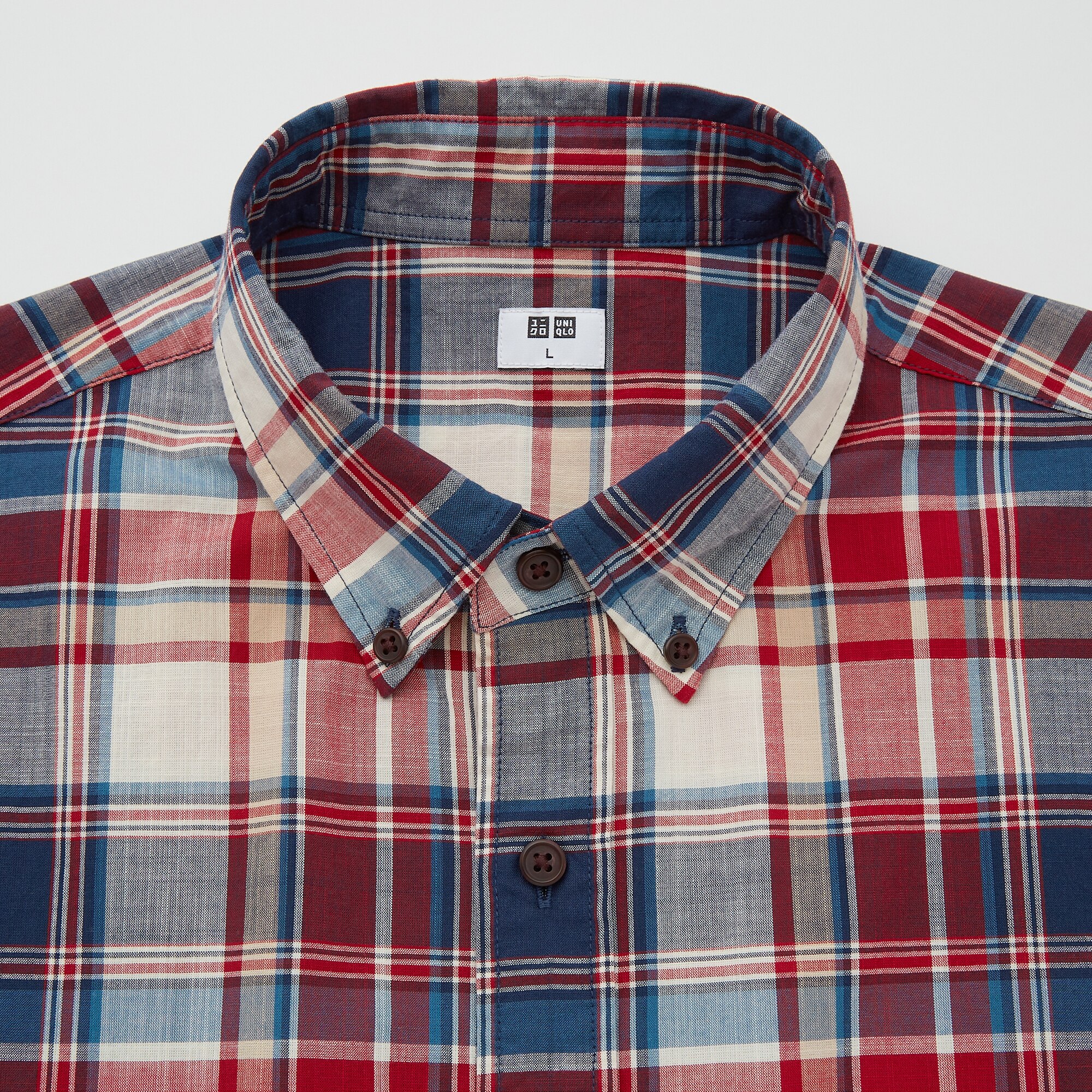 MADRAS CHECKED SHORT SLEEVE SHIRT