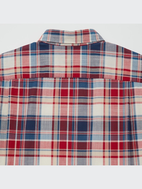Madras Plaid Short-Sleeve Shirt