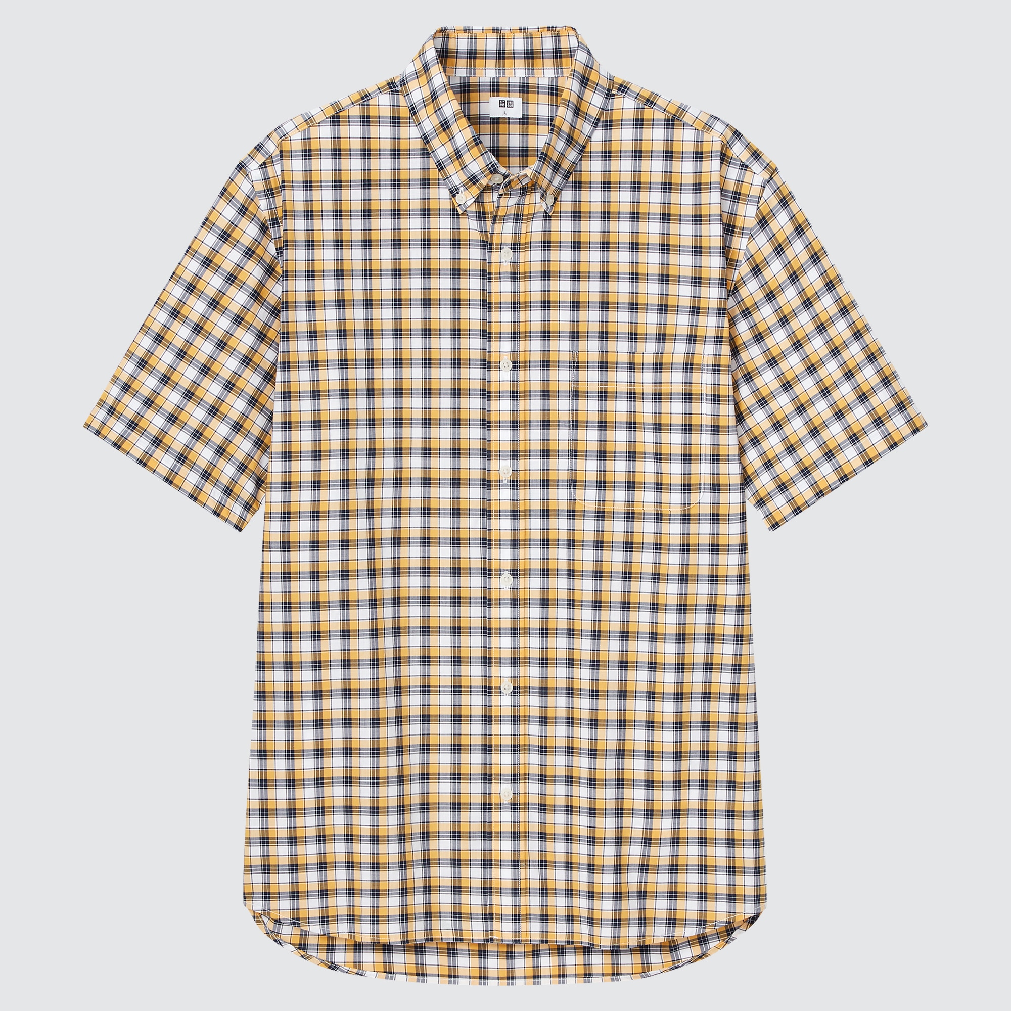 Mens Ex-Store Short Sleeve Check Shirt Casual Check Holiday Summer Work Shirt 