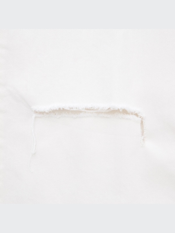 LOOSE CROPPED JEANS (DAMAGED)