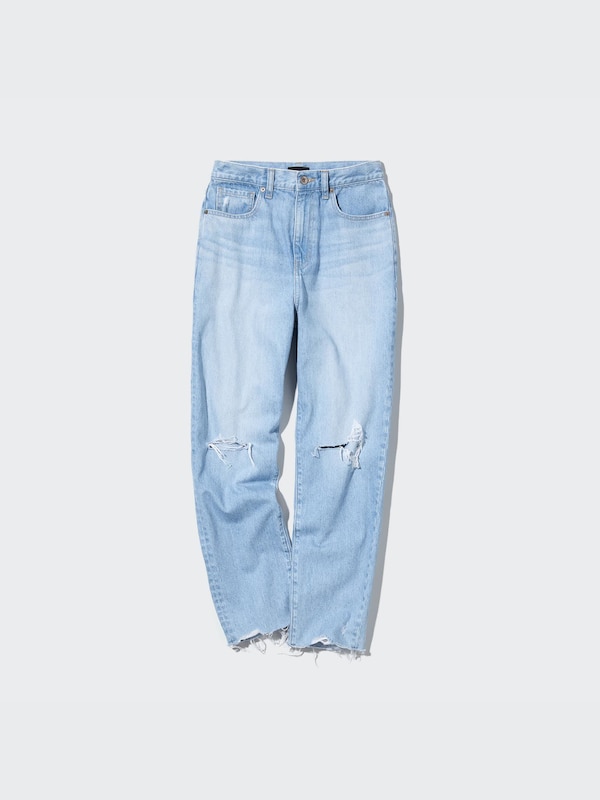 PEG TOP HIGH RISE JEANS