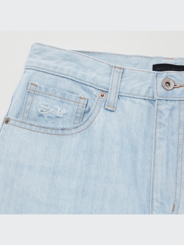 PEG TOP HIGH RISE JEANS