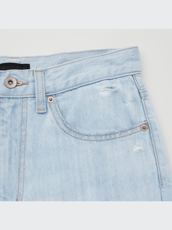 PEG TOP HIGH RISE JEANS