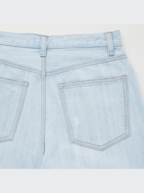 PEG TOP HIGH RISE JEANS