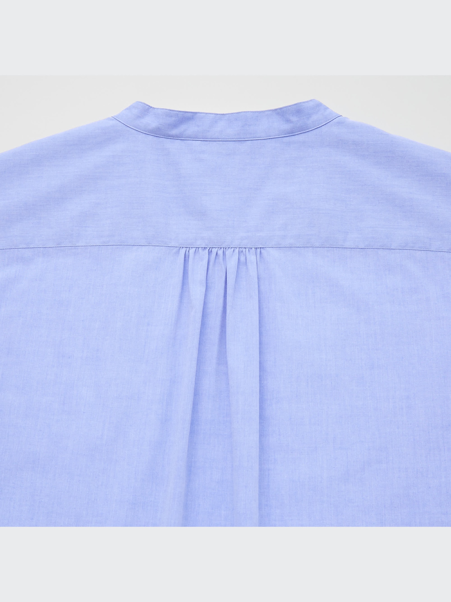 専用 Veritecoeur / cotton stand collar Cotton Stand Collar Long-Sleeve Shirt | UNIQLO US