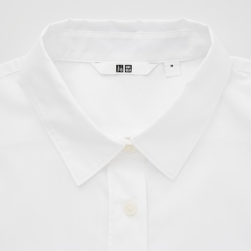 UTY APPAREL Company White Long Sleeved Button-Up Shirt NIP Large  #100634-092