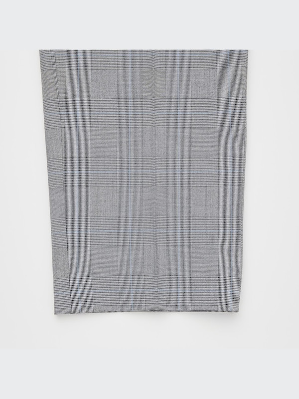 Smart Ankle Pants (2-Way Stretch Glen-Check)