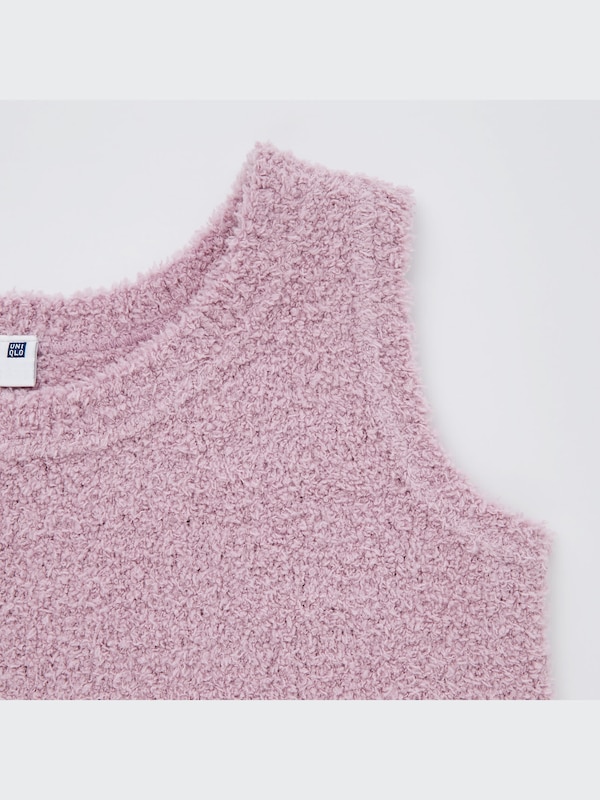 Soft Fluffy Sleeveless Top