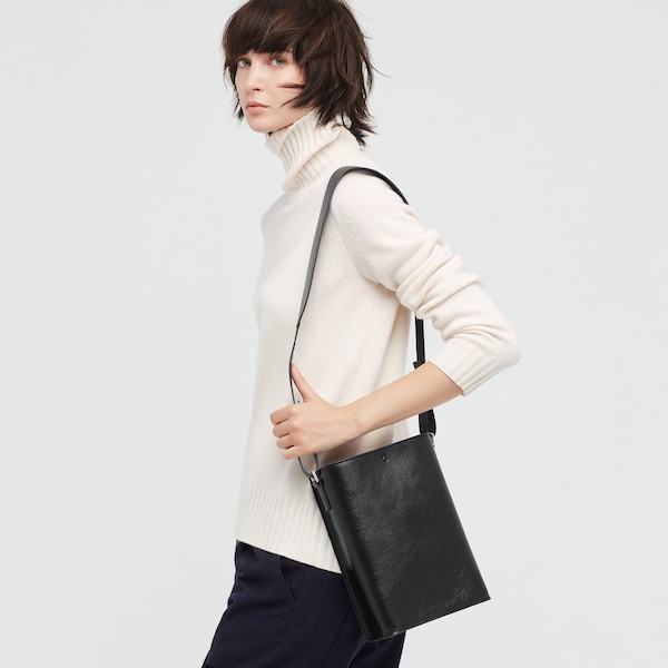 +J Leather Shoulder Bag | UNIQLO US