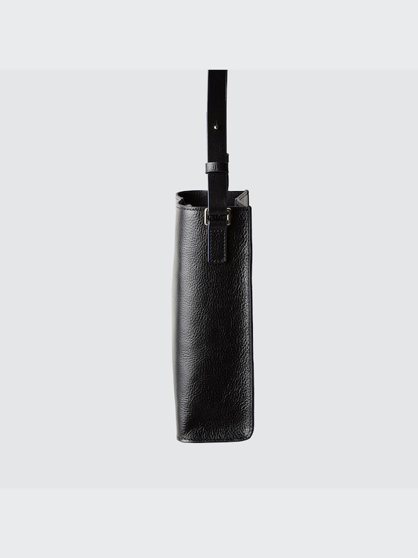 +J Leather Shoulder Bag