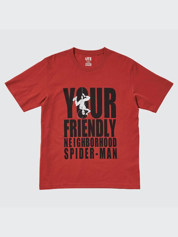 Phrases of Marvel UT (Short-Sleeve Graphic T-Shirt)