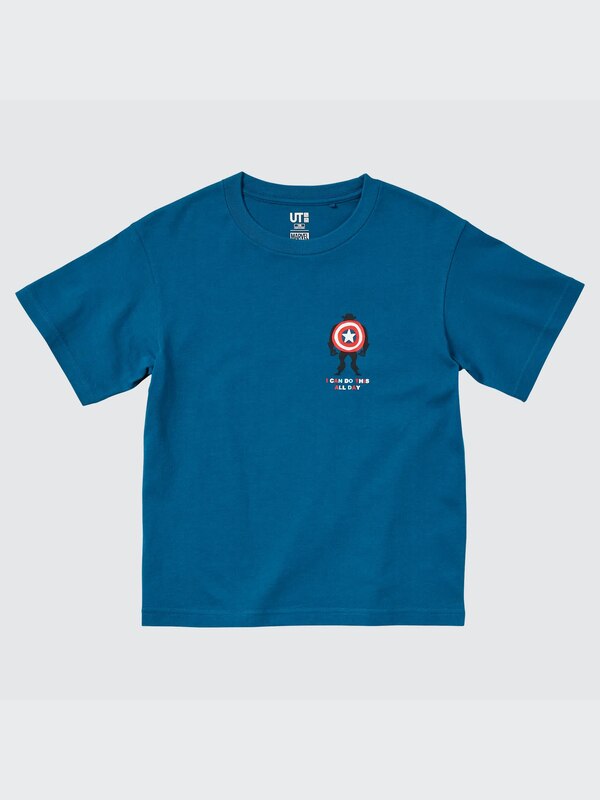 Phrases of Marvel UT (Short-Sleeve Graphic T-Shirt)