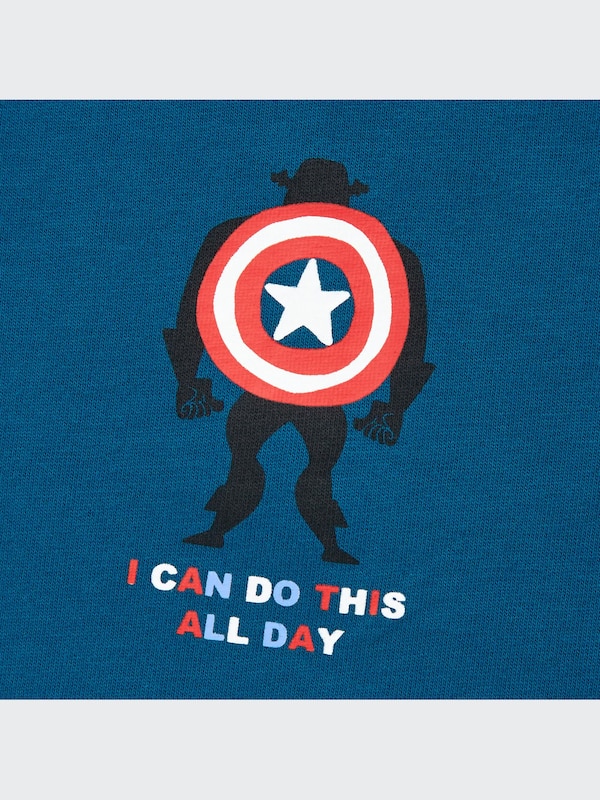 Phrases of Marvel UT (Short-Sleeve Graphic T-Shirt)