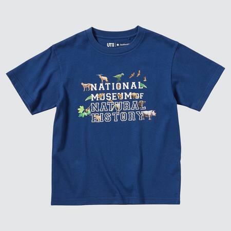 T-Shirt Stampa UT The Smithsonian National Museum of Natural History Bambini