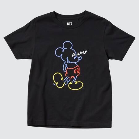 Mickey Stands UT Camiseta Estampada Niños