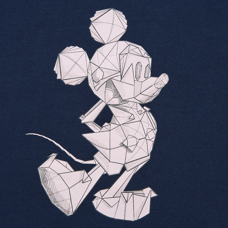 Mickey Mouse & Friends Disney Cartoon Pinstripe 3D Baseball Jersey