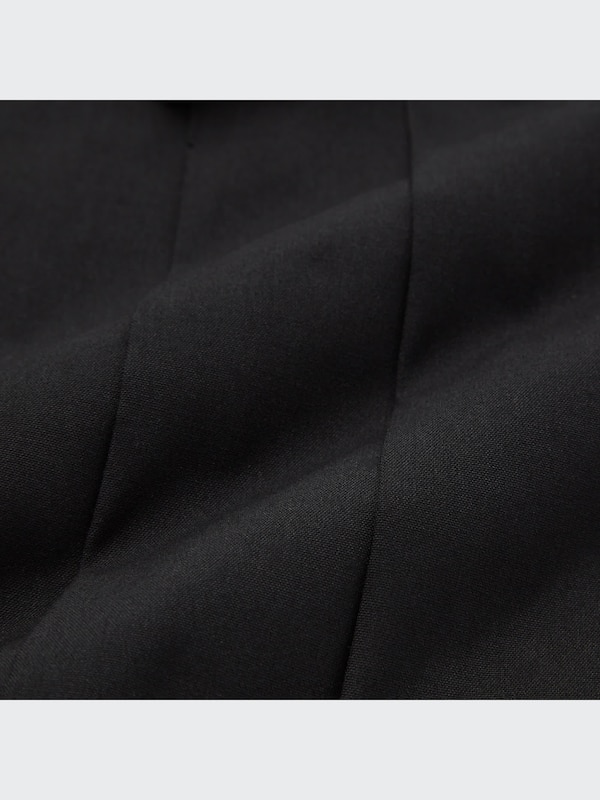Pleated A-Line Mini Skirt