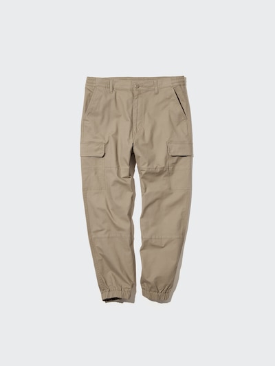Wide-Fit Cargo Jogger Pants