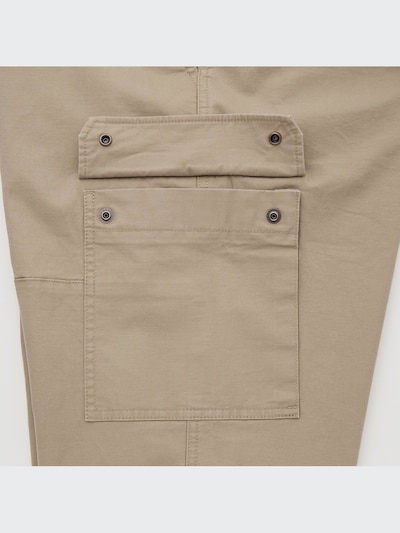 Wide-Fit Cargo Jogger Pants