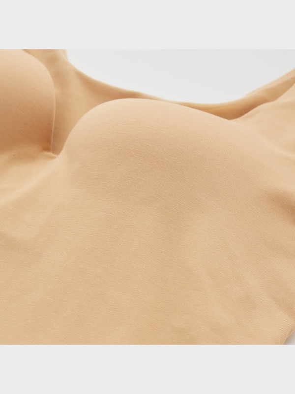 Mame Kurogouchi AIRism Cotton Bra 3/4-Sleeve T-Shirt