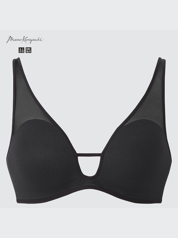 Mame Kurogouchi Mesh Relaxed Wireless Bra