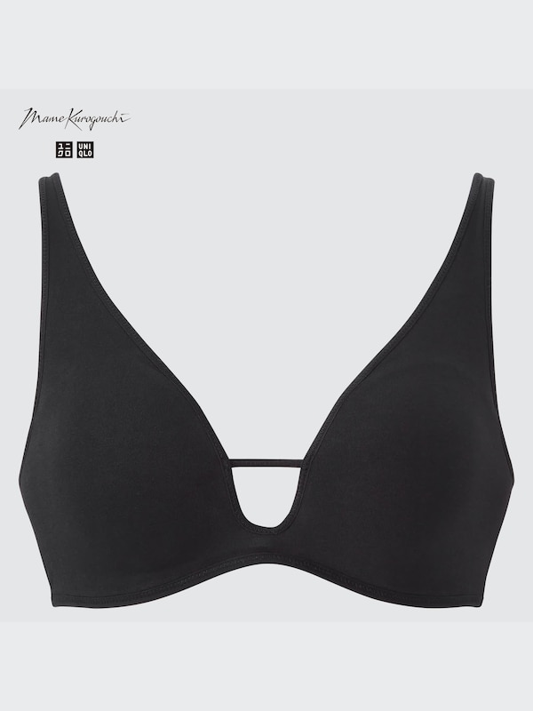 Mame Kurogouchi AIRism Cotton Relaxed Wireless Bra