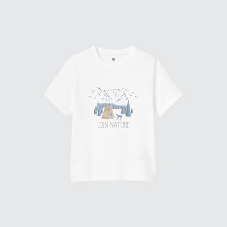 Kids AIRism Cotton Graphic T-Shirt
