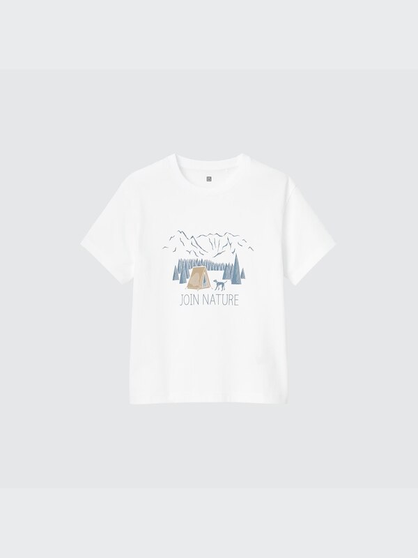 T-SHIRT GRAPHIQUE EN COTON AIRISM ENFANT