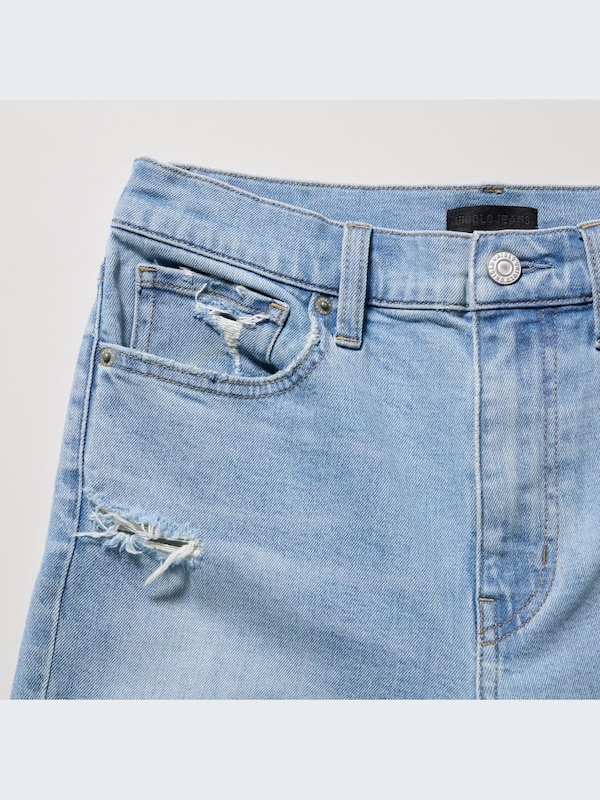 Slim Straight Ankle High-Rise Jeans