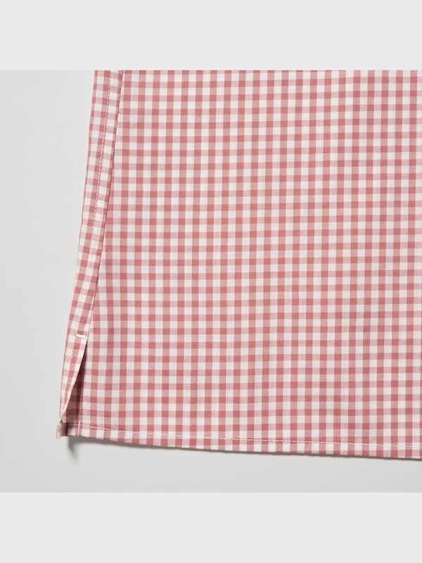 Cotton Checked Half-Sleeve Shirt