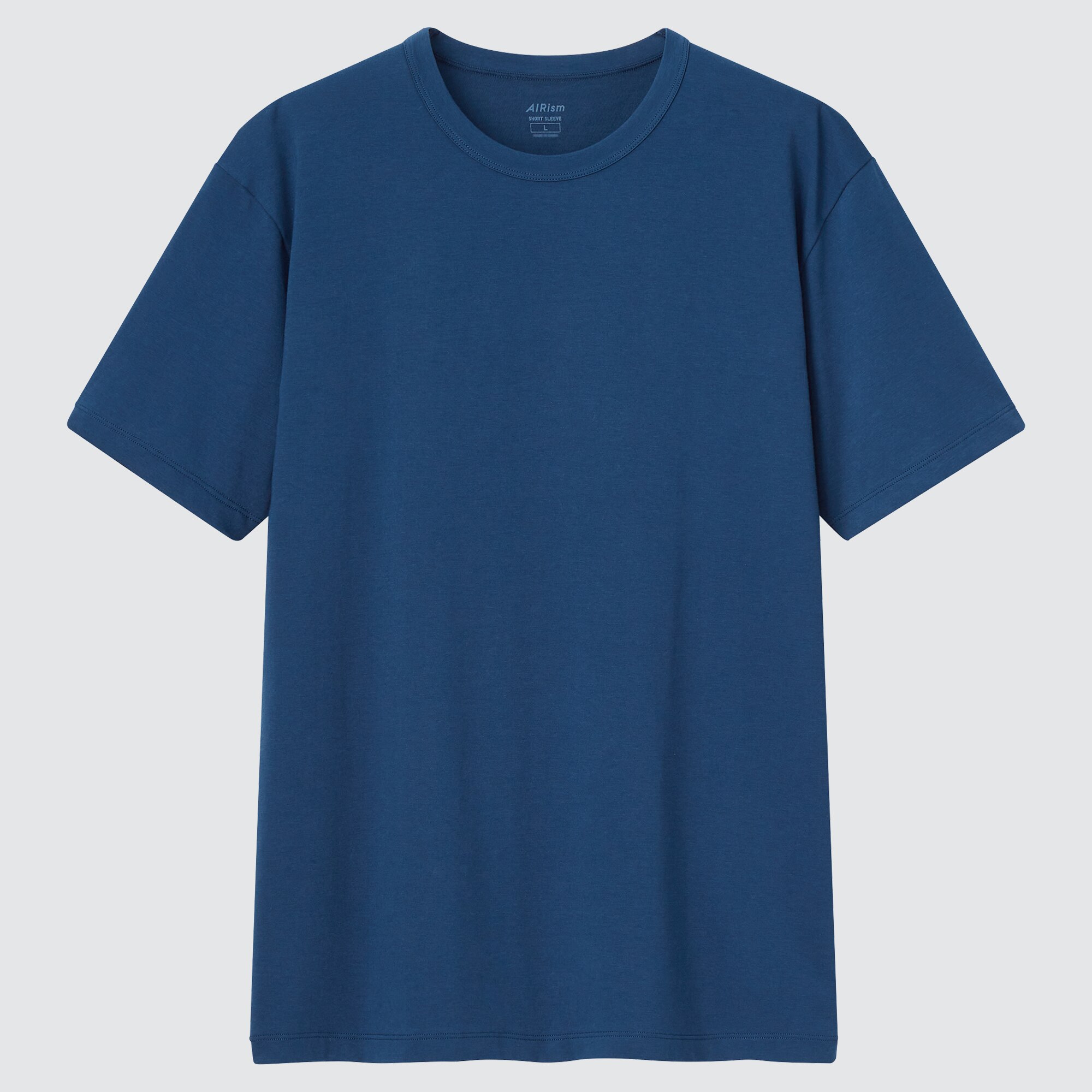 AIRism Cotton Crew Neck T-Shirt | UNIQLO UK