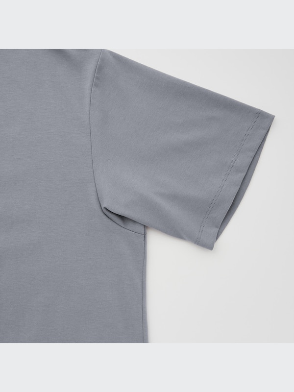 AIRism Katoenen T-Shirt met Ronde Hals