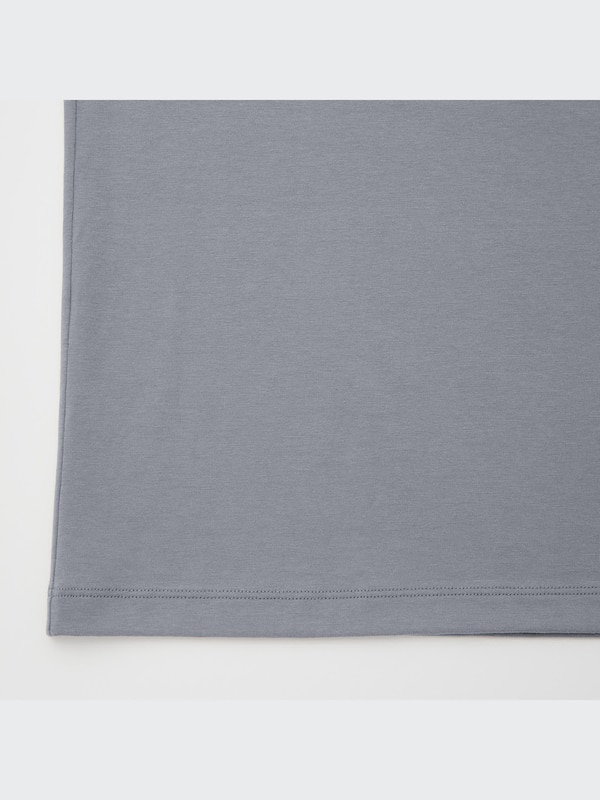 AIRism Katoenen T-Shirt met Ronde Hals