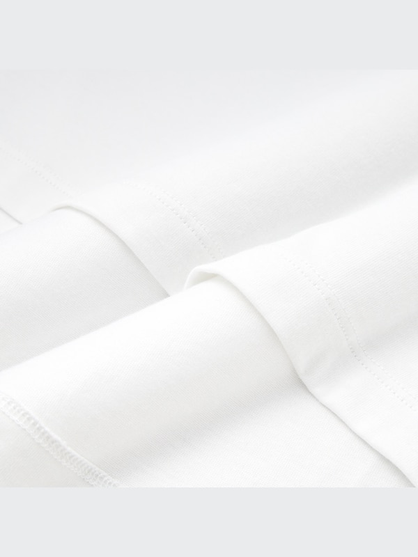 AIRism Katoenen T-Shirt met Ronde Hals