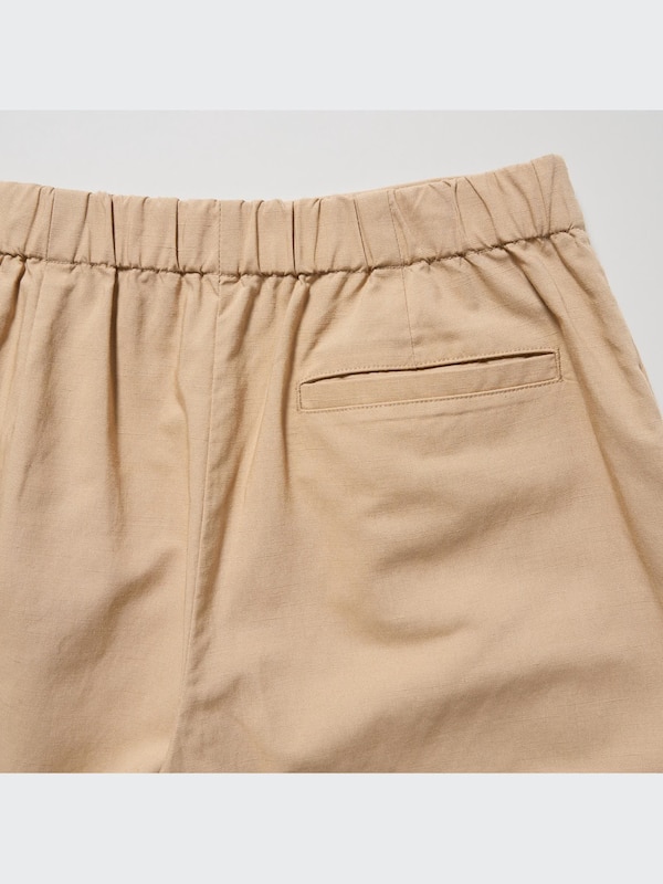 Linen-Blend Skort